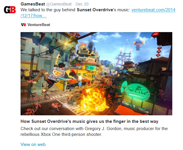 How Sunset Overdrive gives us the finger in the best way