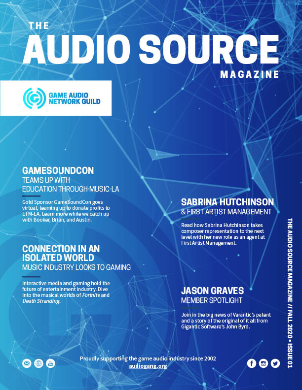 Audio Source Magazine Fall 2020 Cover